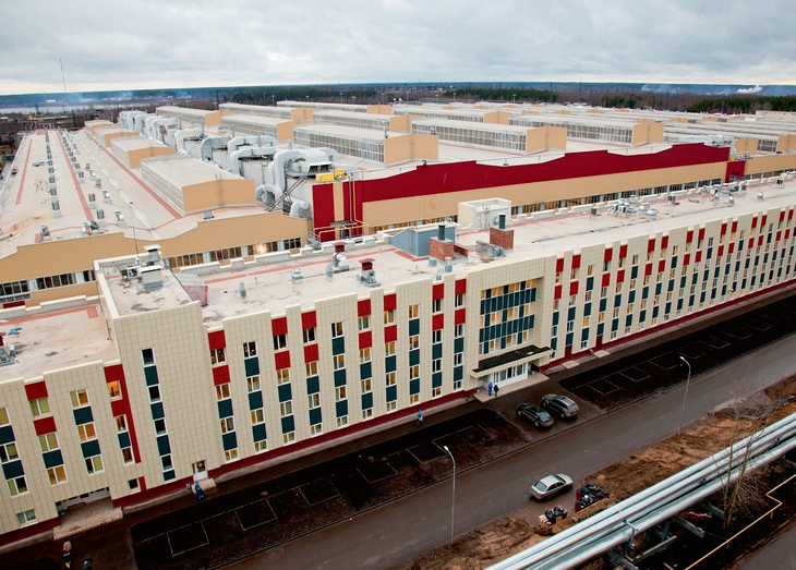 Производственные цеха Тихвинского вагоностроительного завода после реконструкции - более 200 тыс. кв. м