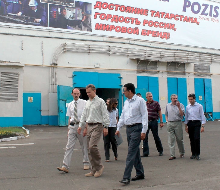 Эксперты посетили производственные объекты предприятия, приняли участие в рабочем совещании, посвященном оценке результатов реализации проектов ЮНИДО в России