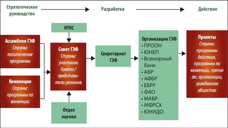 Структура ГЭФ