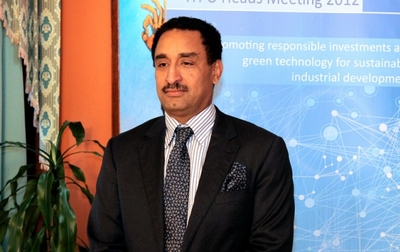 Глава офиса ЮНИДО в Бахрейне г-н Хусейн [Hashim Hussein]