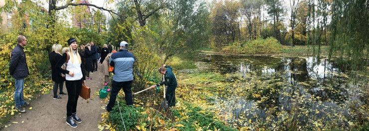 В «Аптекарском огороде» состоялась акция по посадке деревьев – «Сады России»